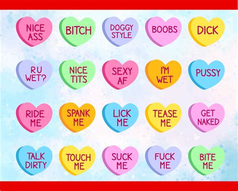 dirty heart candy|Mean Candy Conversation Hearts .